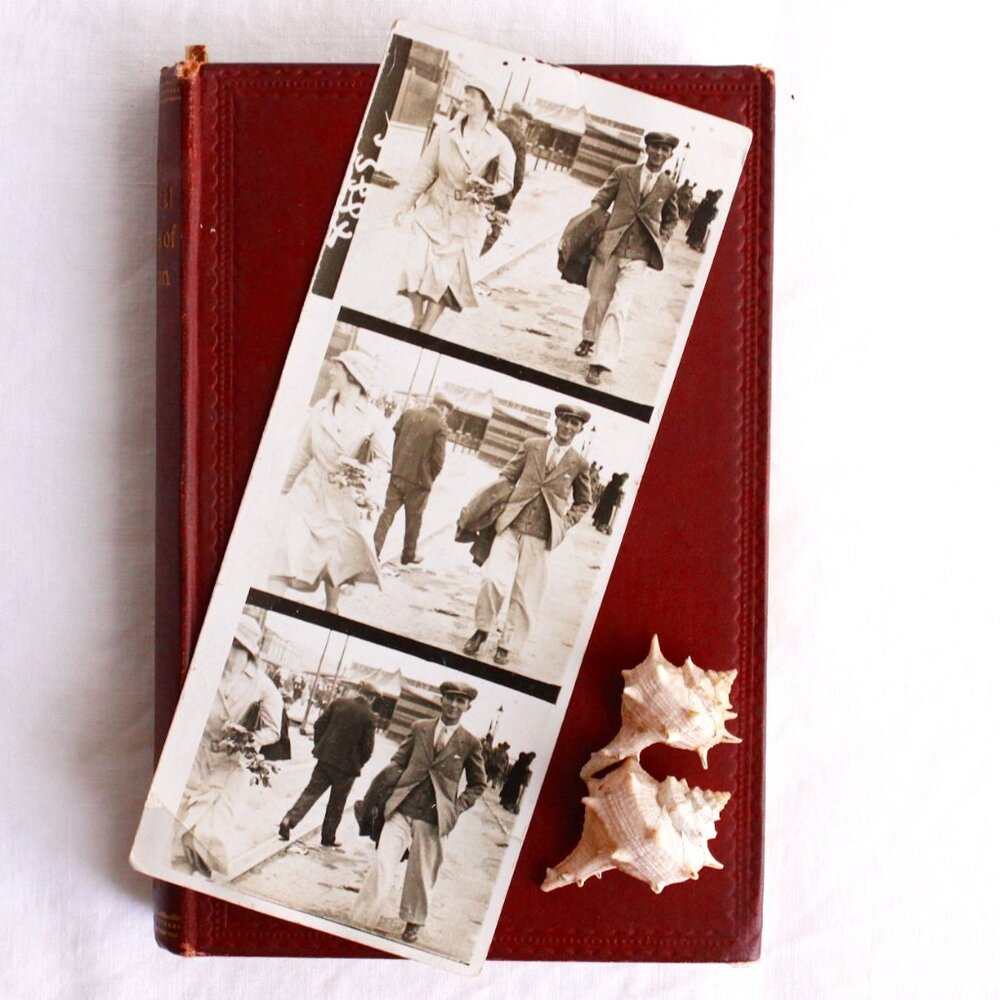 Empire films boardwalk tourist snaps, vintage tourist photos scrapbooking